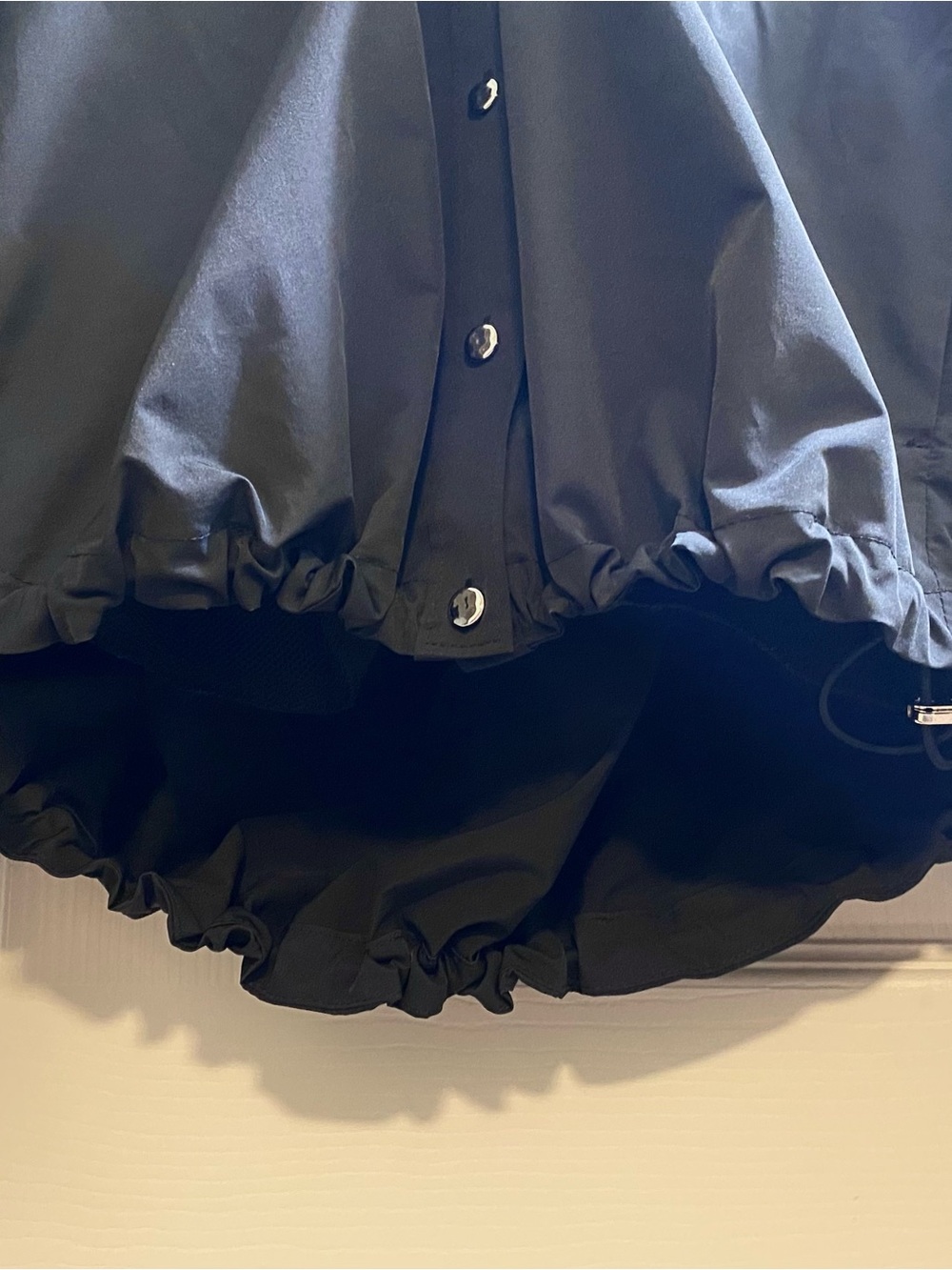 O'2nd Black Ruffle-Trim Button-Front Jacket - Picture 5 of 12
